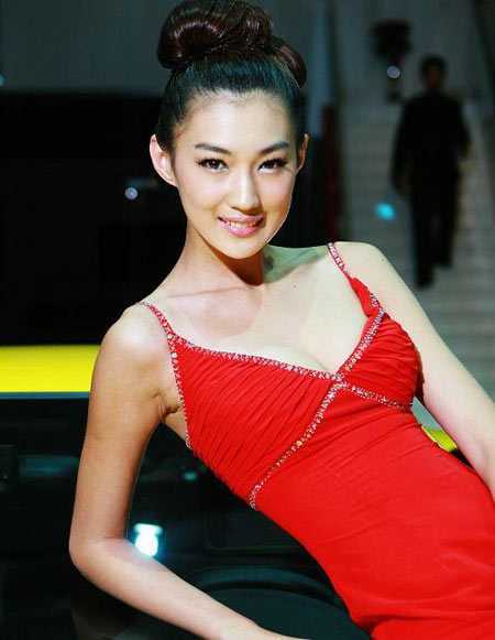 古晨-中國車展性感美女車模排行榜