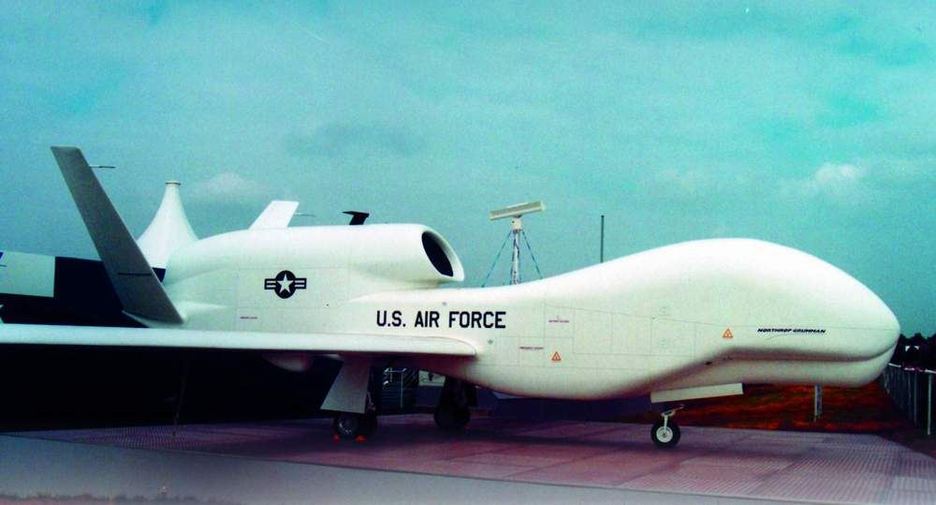 美軍RQ-4“全球鷹”無人機